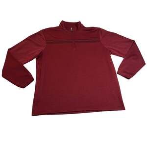 Pebble Beach Men's Dry-Luxe Performance 1/4 Zip Pullover Size XL Active Golf